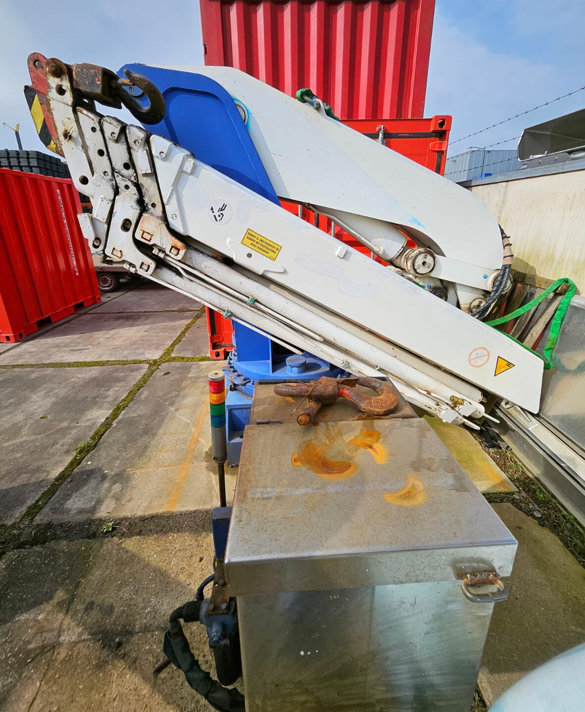 Maritieme kraan EFFER 31000 4S - incl. powerpack - GRAAG AANBIEDEN